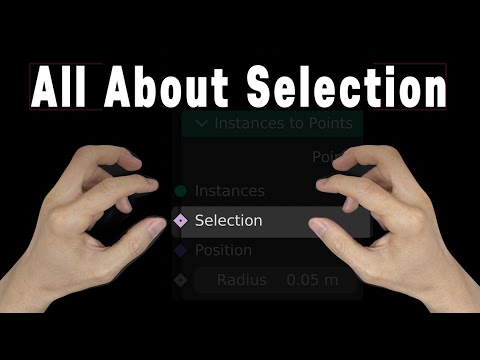 How to Select in Geometry Nodes (Blender)