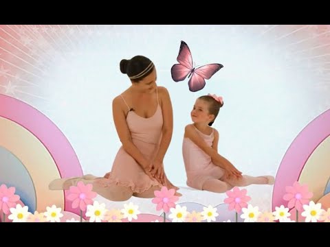 Aula de ballet para mamãe e filha!