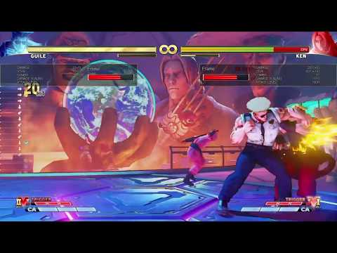 SFV CE S5 Guile VSkill 2 Combos