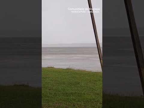 Chuva Forte na Comunidade do Arapapá em Manacapuru  Amazonas #shorts