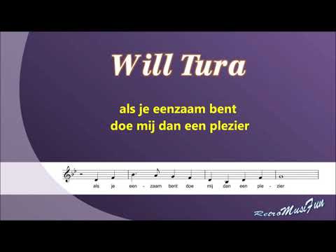 Will Tura -1964 Draai dan 7 9 7 2 0 4 - Karaoke