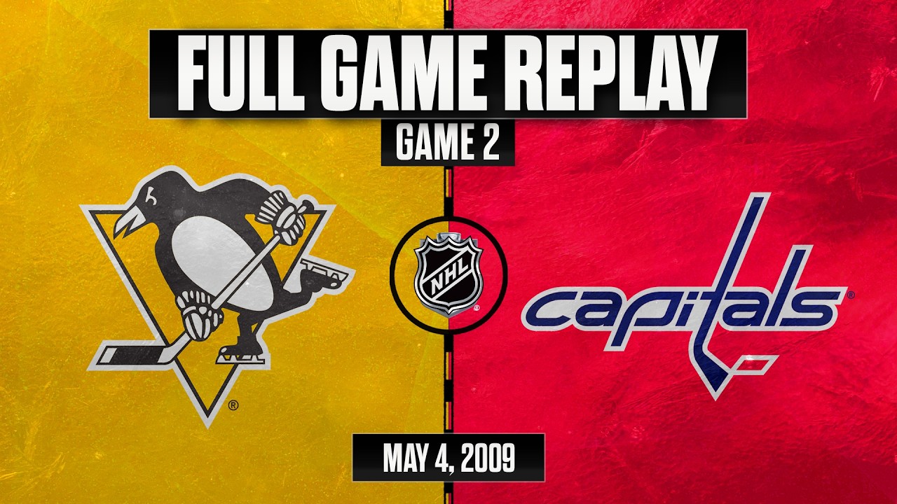 FULL GAME REPLAY: Crosby AND Ovechkin Dueling Hat Tricks! Penguins @ Capitals | 5/4/2010