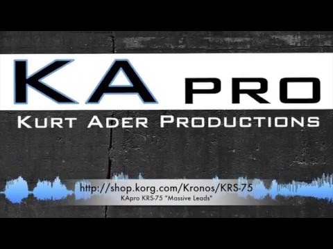 KRS 75 KApro "Massive Leads"  (KORG Kronos) jammed by KEYjDAVE