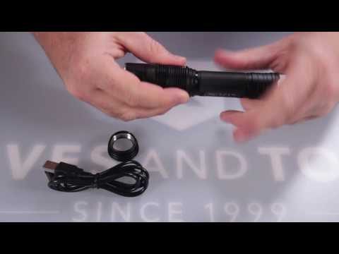 How to install the charger module for Eden TDL25 tactical flashlight
