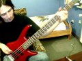 Sentenced - A long way to nowhere (bass cover)