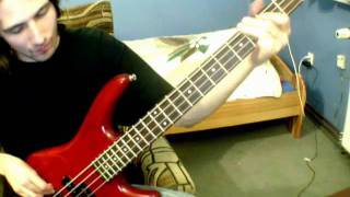 Sentenced - A long way to nowhere (bass cover)