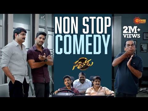 Sarrainodu Non Stop Comedy Scene 😅😍 | Allu Arjun | Rakul Preet | Brahmanandam | Telugu Comedy scene