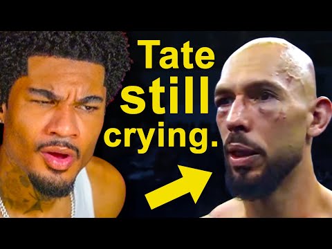 Andrew Tate Can't Stop Crying After Pathetic Boxing Loss