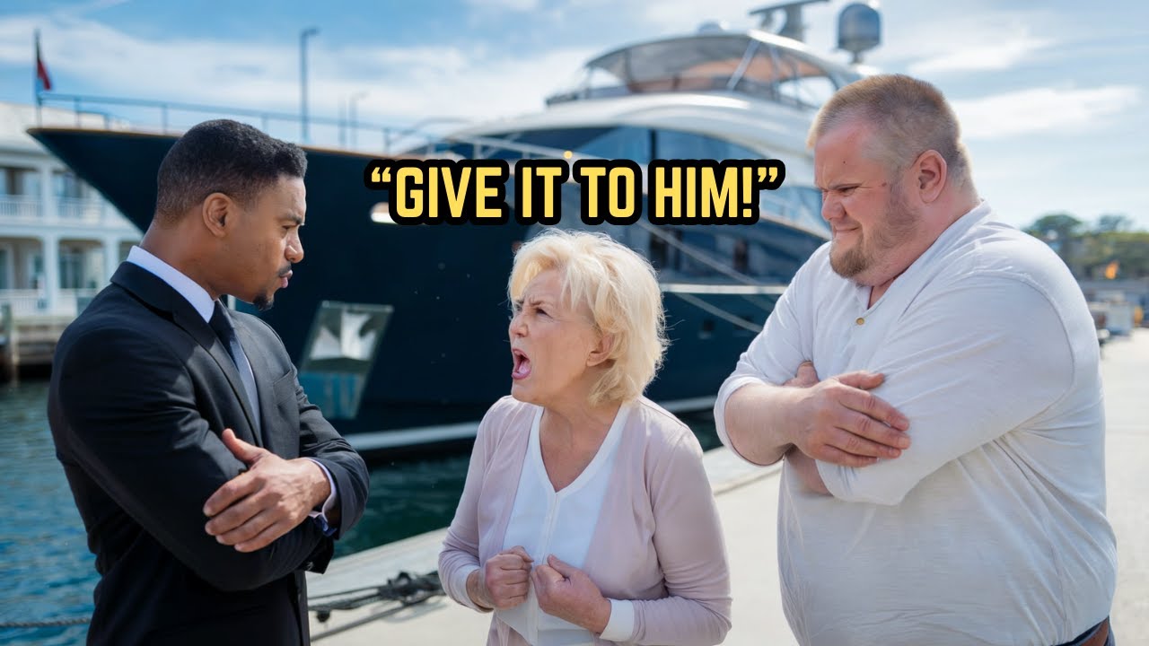 Jobless 'Karen' Son CRIES To Mom When He Sees MY YACHT! Wants Mine For FREE!