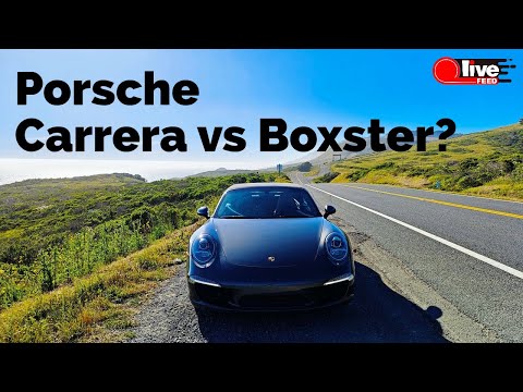 Porsche 911 Carrera vs Porsche Boxster | Quick Take Review - LiveFEED® Auto