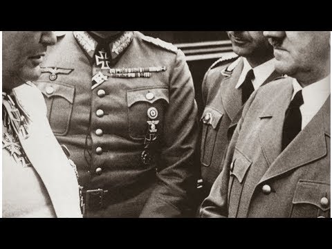 Hitler's birthday: Goering, Keitel, and Himmler wishing the Fuhrer, 1941