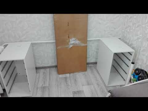 Сборка стола Алекс (Alex) Икеа / Alex Ikea table assembly