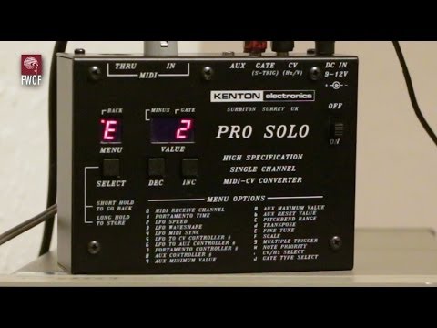 Kenton Pro Solo MIDI to CV Converter