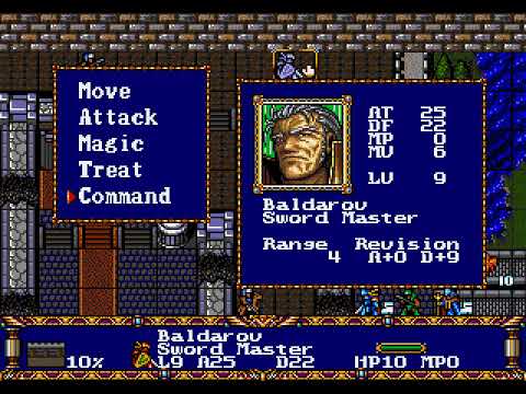 Mega Drive Longplay [485] Warsong