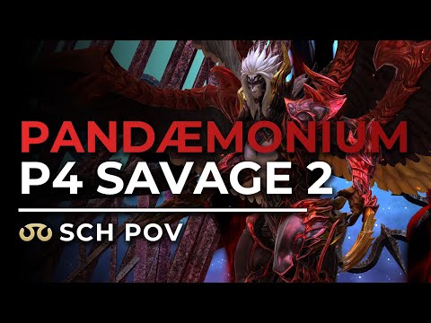 Asphodelos Fourth Circle Savage Phase 2 (P4S P2) Clear - SCH POV