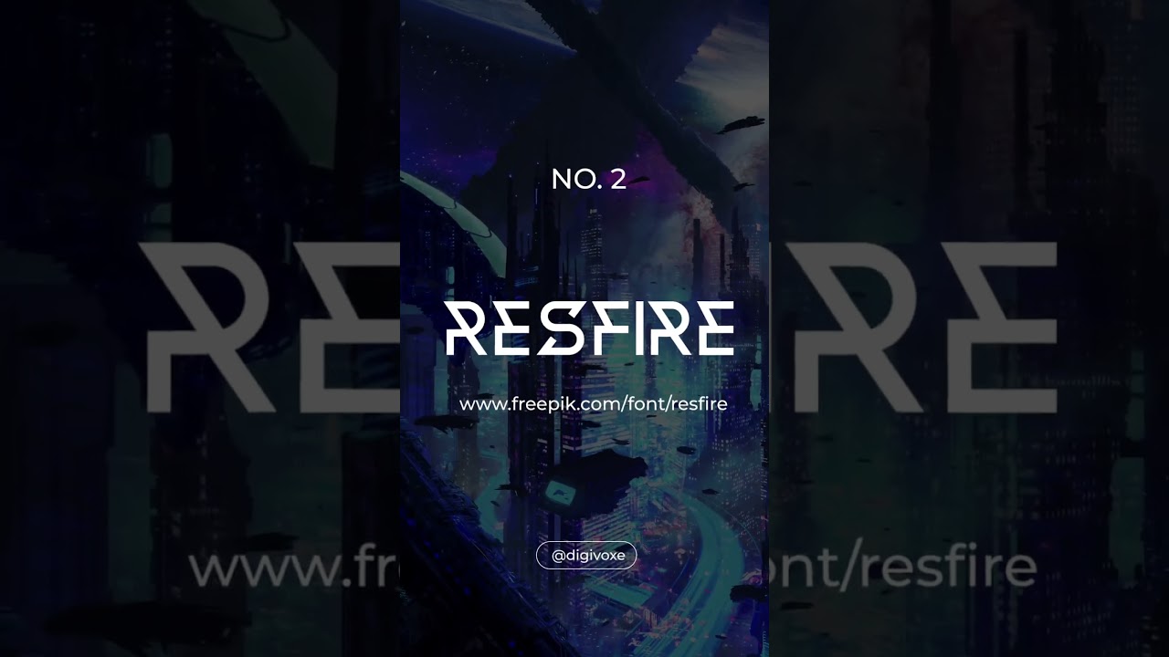 🚨 7 BEST FUTURISTIC FONTS WITH LINKS🚨