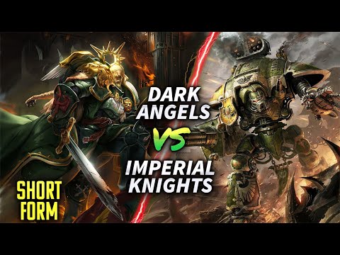 Imperial Knights vs Dark Angels RBF69 #warhammer40k #battlereport