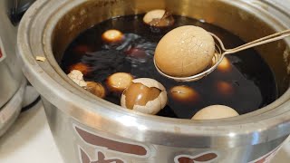 Delicious Tea Egg & Spicy Mala Egg | 7-11 Family Mart Kaohsiung Taiwan