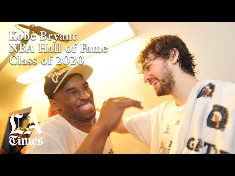 What Pau Gasol said of Kobe Bryant in Basketball Hall of Fame speech 