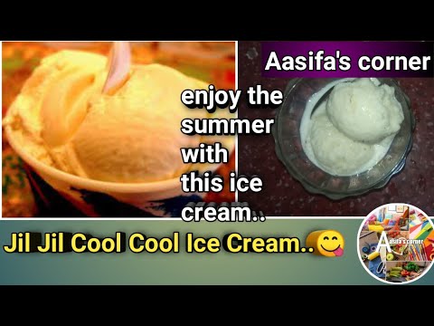 Jil jil cool cool healthy home made ice cream...