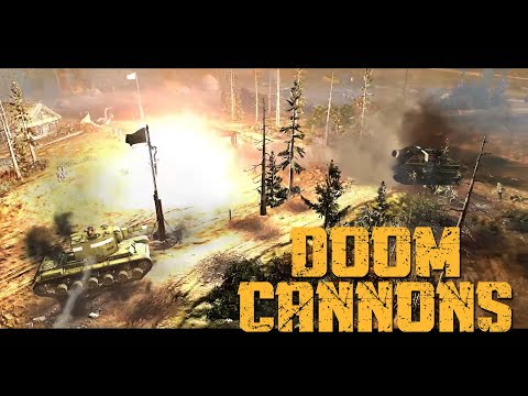 Battle of the DOOM CANNONS. CoH2 top 50 1v1 automatch