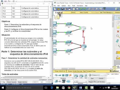 TUTORIAL 9.3.1.4 (packet tracer)