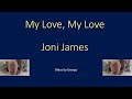 Joni James My Love My Love Karaoke