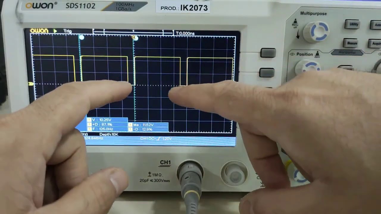 Sinal PWM - O que é e como medir!