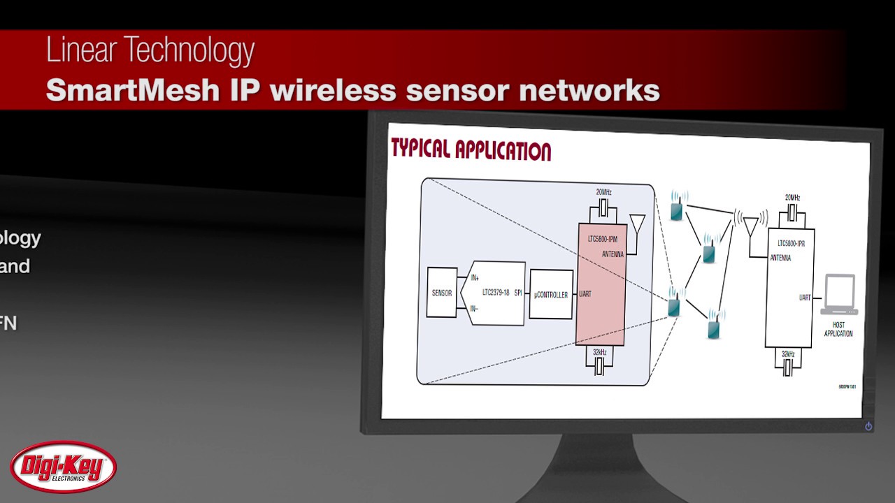 Linear Technology SmartMesh IP wireless sensor networks | Digi-Key Daily
