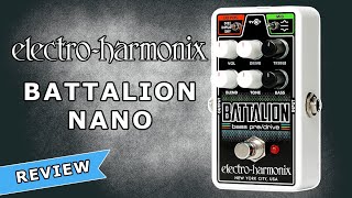 Video thumbnail for Electro-Harmonix Batallion Nano Review On Bass  - "Blending is better than mending" by Which Bass