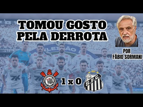 SANTOS VOLTA A PERDER PARA O CORINTHIANS E CONTINUA AFUNDADO NA ZONA DO REBAIXAMENTO