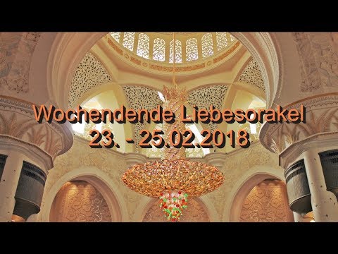 Wochenende Liebesorakel: 23.02. - 25.02.2018