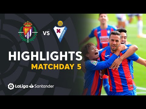 Highlights Real Valladolid vs SD Eibar (1-2)