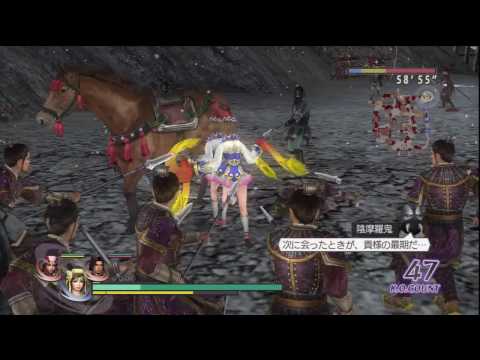 Musou Orochi Z - Sanzang Fashi, Kunoichi, Sun Ce Dramatic Gameplay (HD)