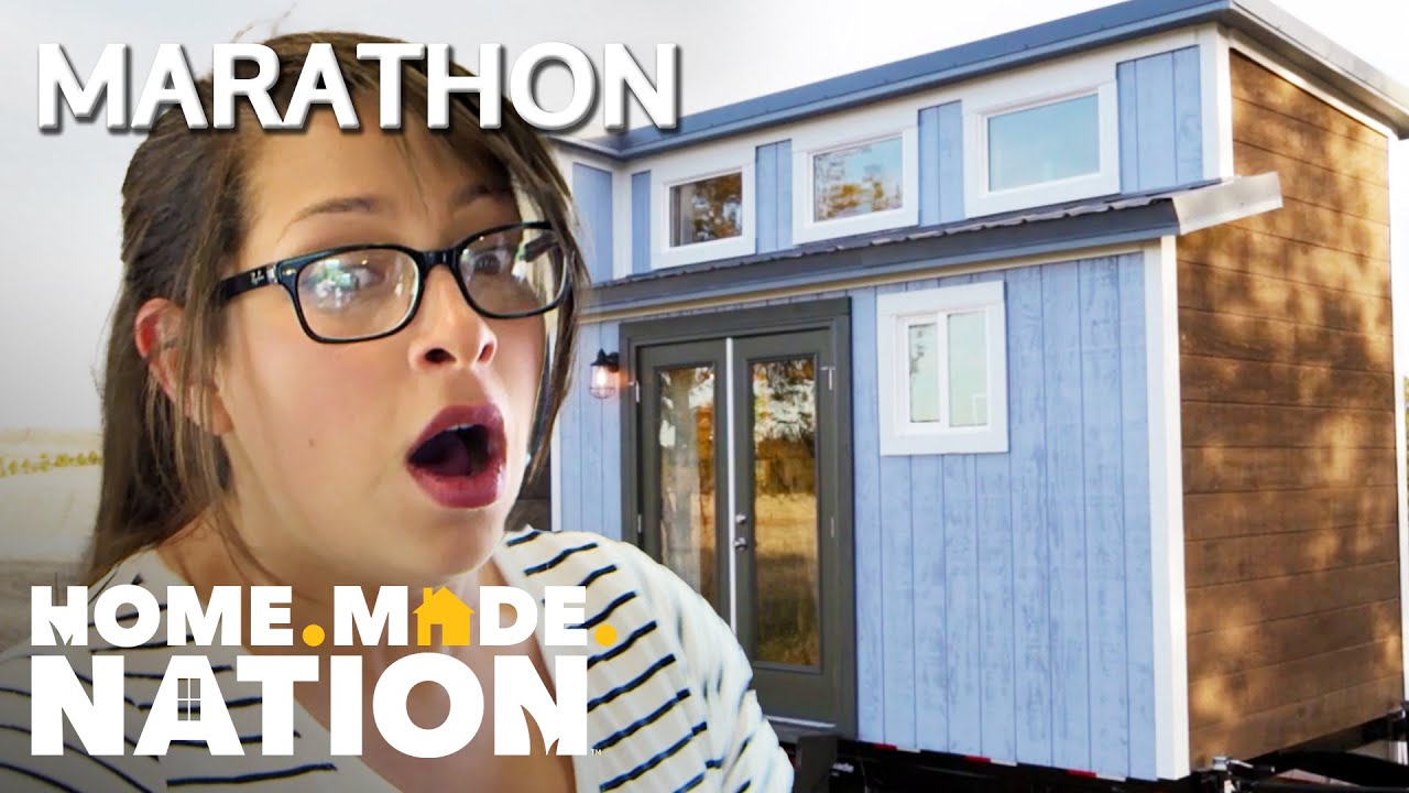 Reimagining Homes; 500 Sq. Ft. at a Time | Full Ep MARATHON | Tiny House Nation | Home.Made.Nation