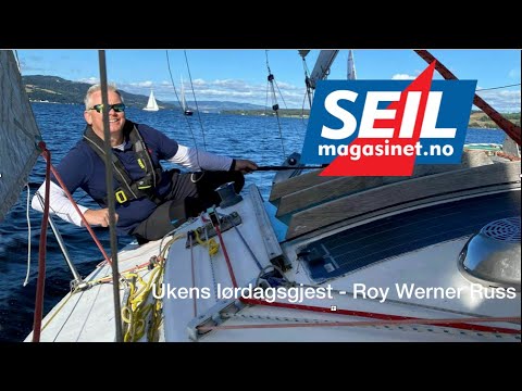 Roy Werner Russ sailing on Lake Mjøsa