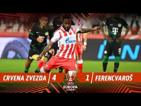 FK Crvena Zvezda Belgrad 4-1 TC Torna Club Ferencv...