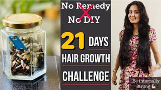 21 DAYS CHALLENGE : EAT 1 SPOON DAILY & YOUR HAIR WILL NEVER STOP GROWING | NATURAL HAIR SUPPLEMENTS