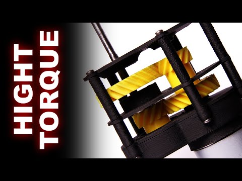 3D Printed Gearbox for 775 Motor - Powerful Hight Torque DIY Gearbox