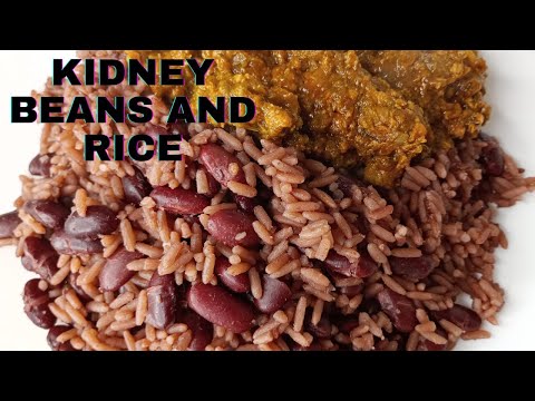 Kidney Beans And Rice. | How To Make Kidney Beans And Rice.|@tessyshotkitchen
