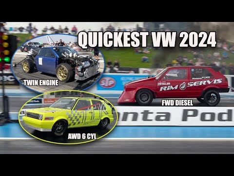 VEEDUBRACING - TOP 25 QUICKEST VOLKSWAGENS OF 2024