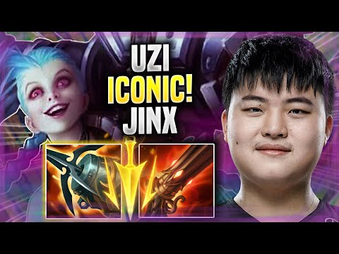 UZI BRINGS BACK HIS ICONIC JINX! - BLG Uzi Plays Jinx ADC vs Zeri! | Season 2022