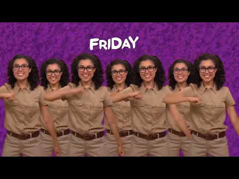 Sunny Side Up Kids Songs Days of the Week with Chica  Carly  StayHome WithMe  Universal