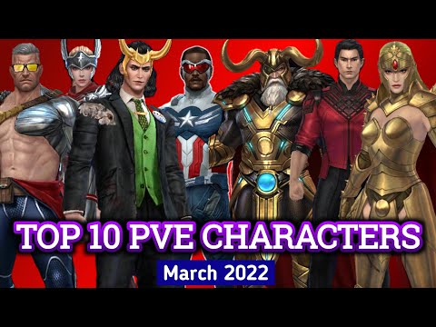Top 10 PVE T3 Characters MFF | T3 PVE Characters MFF | Marvel Future Fight | MFF HINDI INDIA