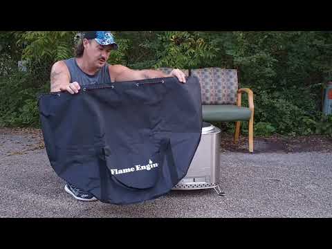 Fire engine Smokeless fire pit