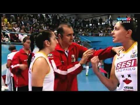 Paulista Feminino de Vôlei - Final - Jogo 2 - Nestlé x Sesi-SP - 25.10.2015 - 1º set