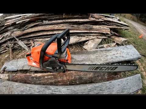 Echo CS-4920 Chainsaw: Unboxing and First Use