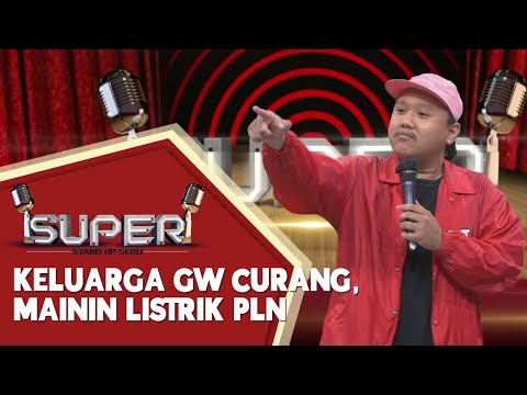 Stand Up Comedy Alif: Keluarga Gw Udah CURANG! Mainin Listrik PLN, Hampir Masuk PENJARA - SUPER