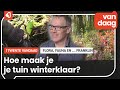 Flora, Fauna en … Franklin: Is jouw tuin al winterklaar?