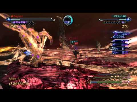 Bayonetta 2 tag climax (Lumen Sage x3)